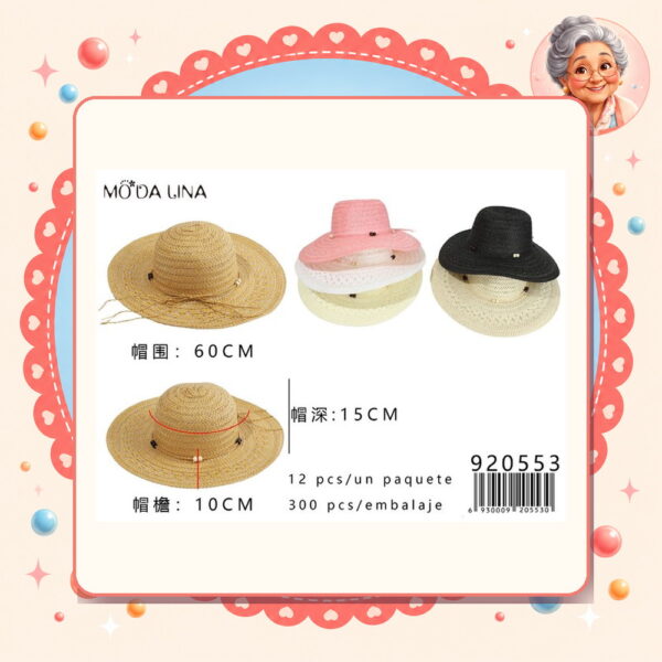 la-icha-05996 Sombrero Moda Lina Ref. 920553