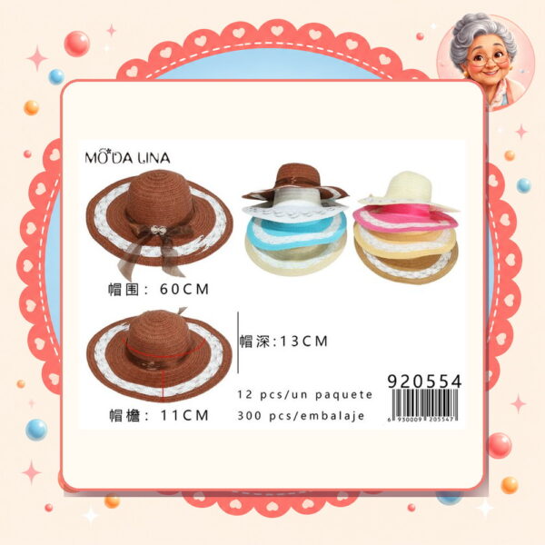 la-icha-05997 Sombrero Moda Lina Ref. 920554