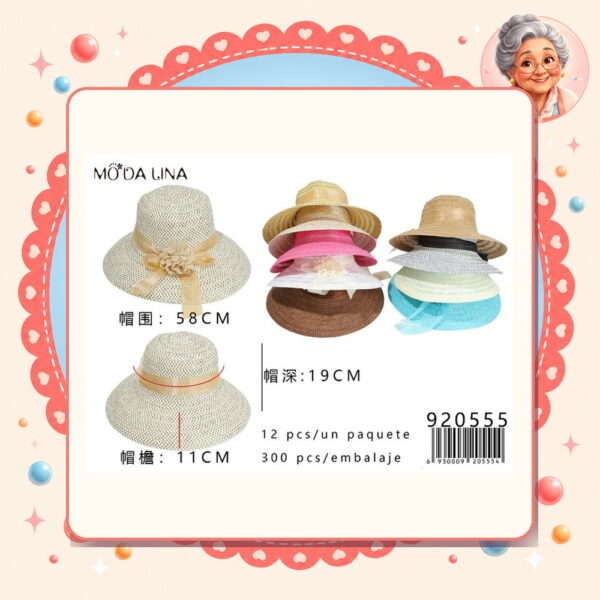 la-icha-05998 Sombrero Moda Lina Ref. 920555