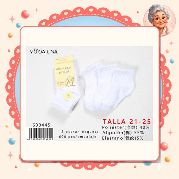 la-icha-06053 Calcetines(21-25) Moda Lina Ref. 600445