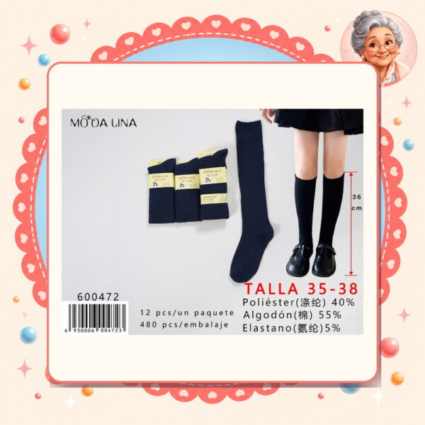la-icha-06074 Altos(35-38) Moda Lina Ref. 600472