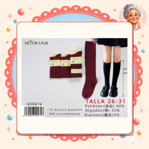 la-icha-06076 Altos(26-31) Moda Lina Ref. 600474