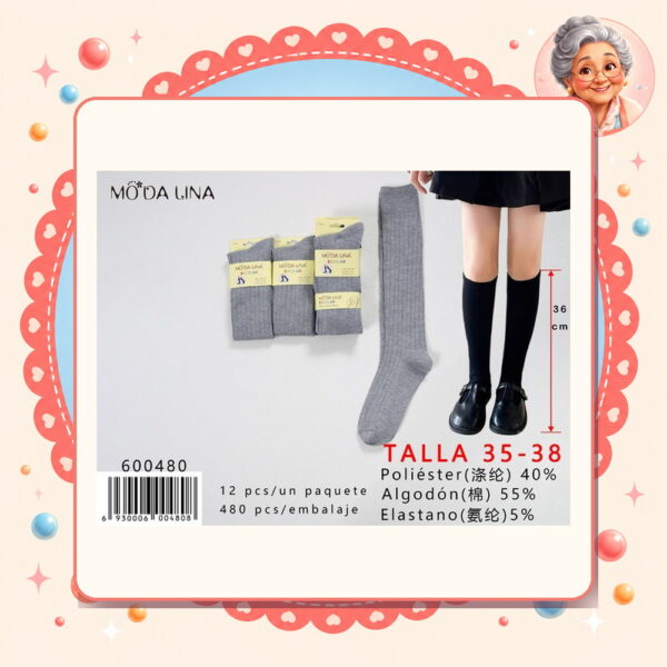 la-icha-06082 Altos(35-38) Moda Lina Ref. 600480