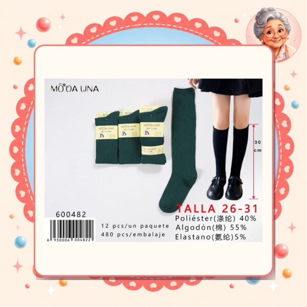 la-icha-06084 Altos(26-31) Moda Lina Ref. 600482