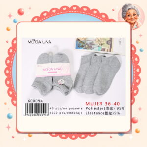 la-icha-06091 36-40(10 Pares) Moda Lina Ref. 600094