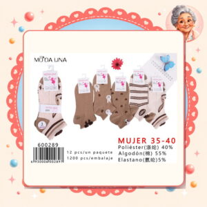 la-icha-06130 Calcetines(3 Pares) Moda Lina Ref. 600289