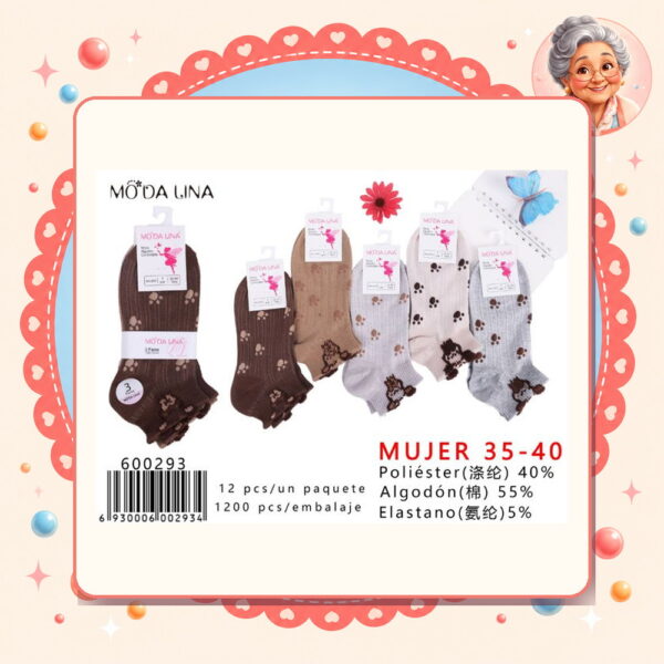 Calcetines（3 Pares） Moda Lina Ref. 600293