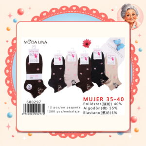 la-icha-06138 Calcetines(3 Pares) Moda Lina Ref. 600297