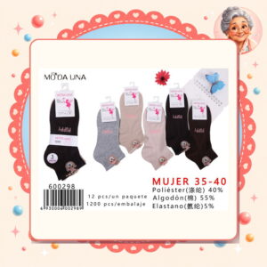la-icha-06139 Calcetines(3 Pares) Moda Lina Ref. 600298