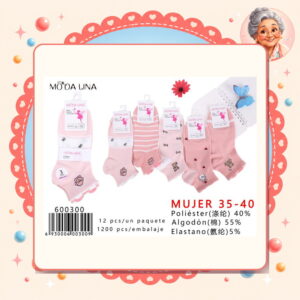 la-icha-06140 Calcetines(3 Pares) Moda Lina Ref. 600300