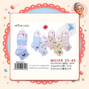 la-icha-06141 Calcetines(3 Pares) Moda Lina Ref. 600301