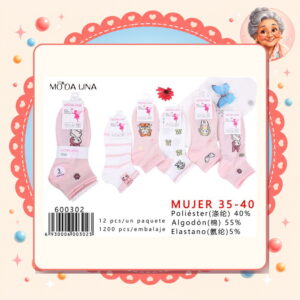 la-icha-06142 Calcetines(3 Pares) Moda Lina Ref. 600302