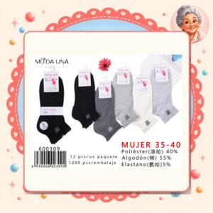 la-icha-06149 Calcetines(3 Pares) Moda Lina Ref. 600309