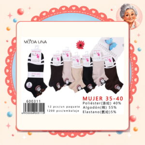 la-icha-06150 Calcetines(3 Pares) Moda Lina Ref. 600311