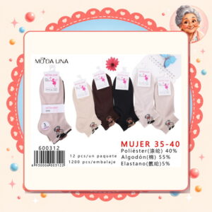 la-icha-06151 Calcetines(3 Pares) Moda Lina Ref. 600312