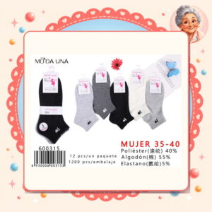la-icha-06154 Calcetines(3 Pares) Moda Lina Ref. 600315