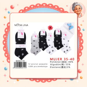 la-icha-06158 Calcetines(3 Pares) Moda Lina Ref. 600319