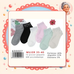 la-icha-06166 Calcetines Moda Lina Ref. 600007
