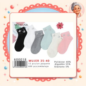 la-icha-06177 Calcetines Moda Lina Ref. 600018