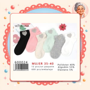la-icha-06183 Calcetines Moda Lina Ref. 600024