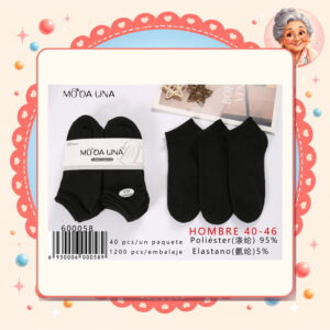la-icha-06189 40-46(10 Pares) Moda Lina Ref. 600058
