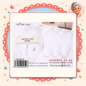 la-icha-06190 40-46(10 Pares) Moda Lina Ref. 600059