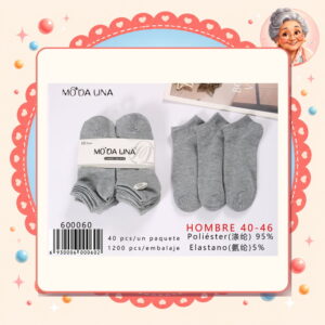 la-icha-06191 40-46(10 Pares) Moda Lina Ref. 600060
