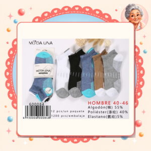 la-icha-06210 40-46(3 Pares) Moda Lina Ref. 600084