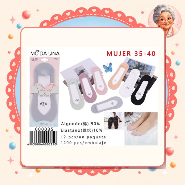Calcetines（un Par） Moda Lina Ref. 600035