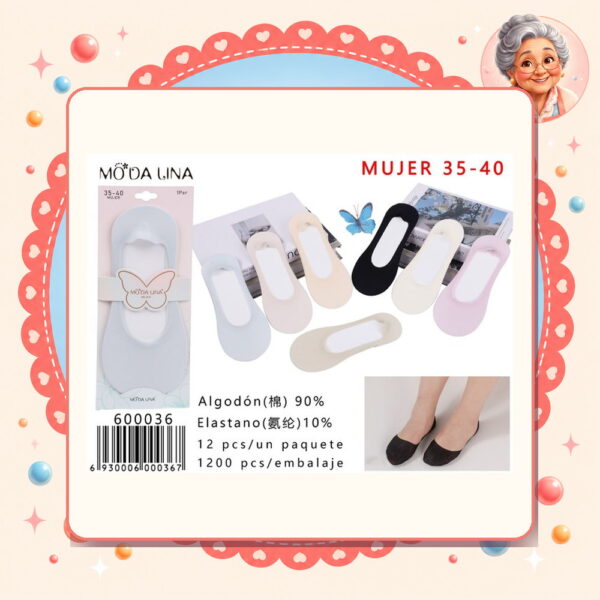 Calcetines（un Par） Moda Lina Ref. 600036