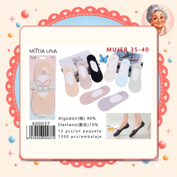 Calcetines（un Par） Moda Lina Ref. 600037