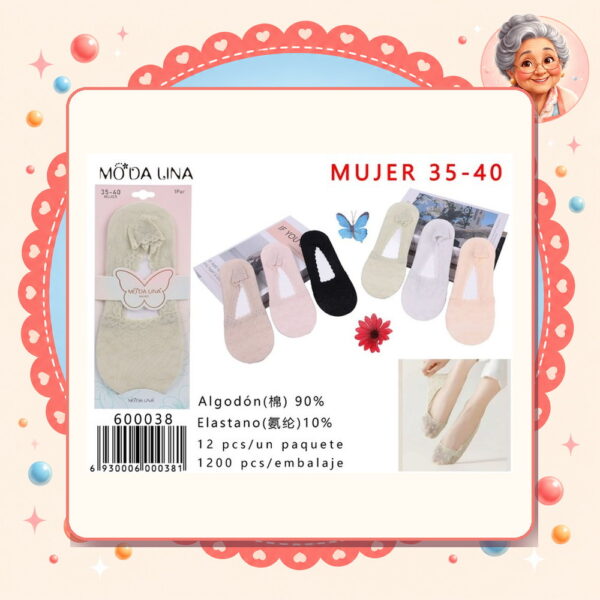 Calcetines（un Par） Moda Lina Ref. 600038