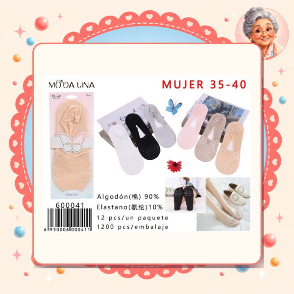 Calcetines（un Par） Moda Lina Ref. 600041