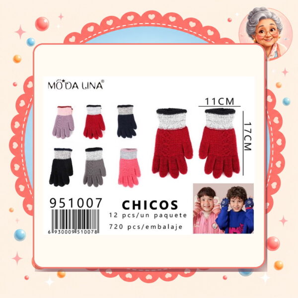 la-icha-06277 N.guante Moda Lina Ref. 951007