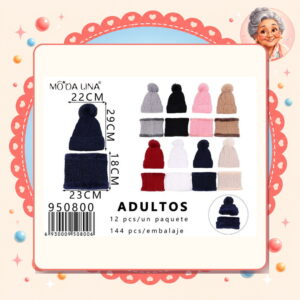 la-icha-06295 Gorro Moda Lina Ref. 950800
