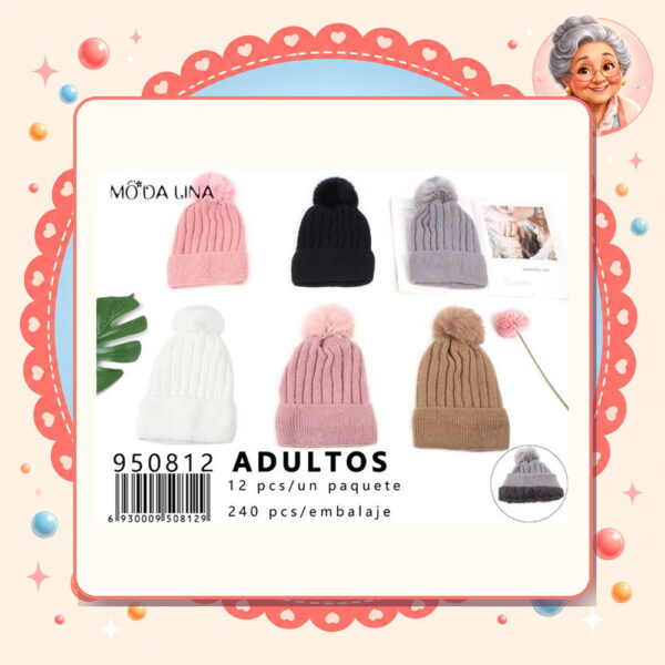 la-icha-06297 Gorro Moda Lina Ref. 950812