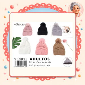 la-icha-06298 Gorro Moda Lina Ref. 950813