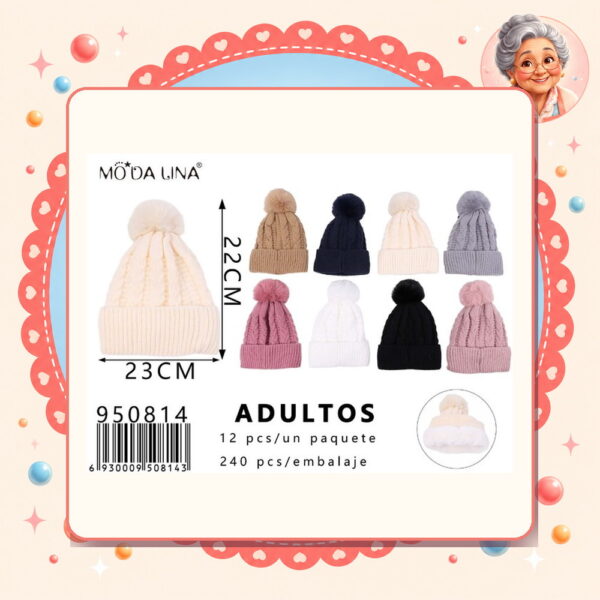 la-icha-06299 Gorro Moda Lina Ref. 950814