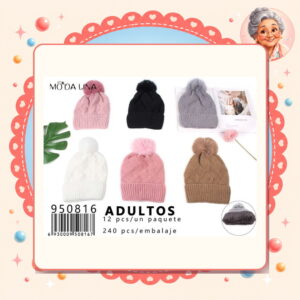 la-icha-06301 Gorro Moda Lina Ref. 950816