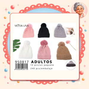 la-icha-06302 Gorro Moda Lina Ref. 950817