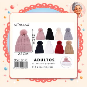 la-icha-06303 Gorro Moda Lina Ref. 950818