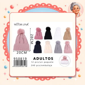 la-icha-06304 Gorro Moda Lina Ref. 950819