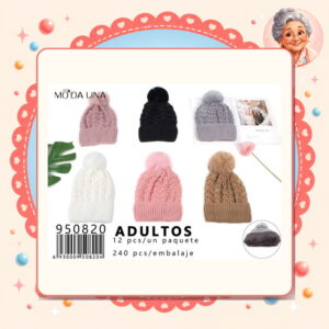 la-icha-06305 F.gorro Moda Lina Ref. 950820