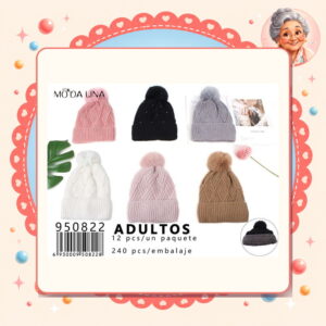 la-icha-06307 F.gorro Moda Lina Ref. 950822