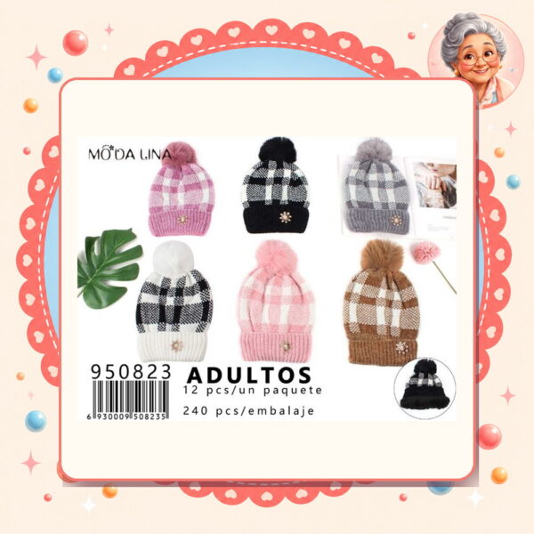 la-icha-06308 Gorro Moda Lina Ref. 950823