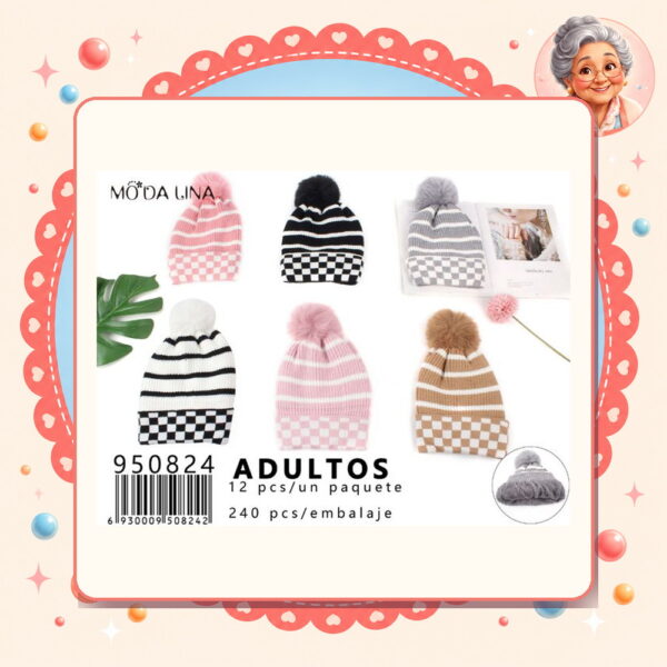 la-icha-06309 F.gorro Moda Lina Ref. 950824