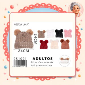la-icha-06312 F.gorro Moda Lina Ref. 951091