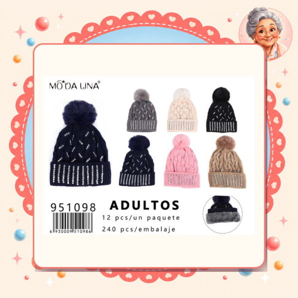 la-icha-06313 F.gorro Moda Lina Ref. 951098