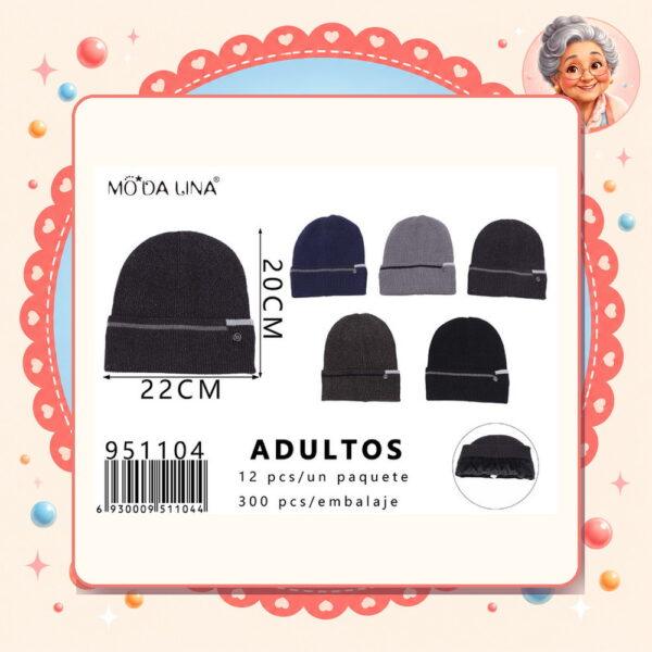 la-icha-06314 Gorro Moda Lina Ref. 951104
