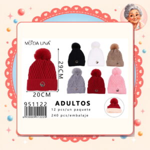 la-icha-06315 Gorro Moda Lina Ref. 951122